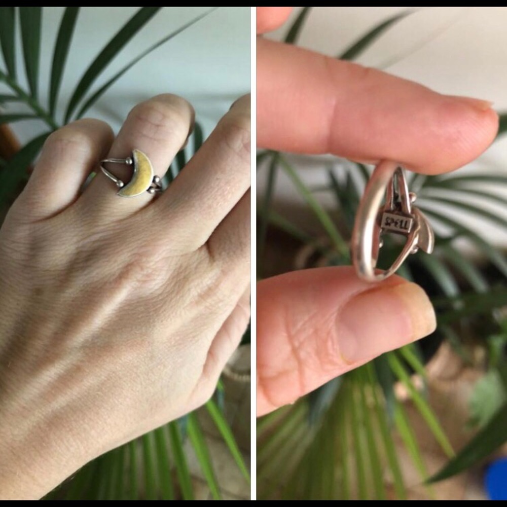 ISO Spell crescent moon ring